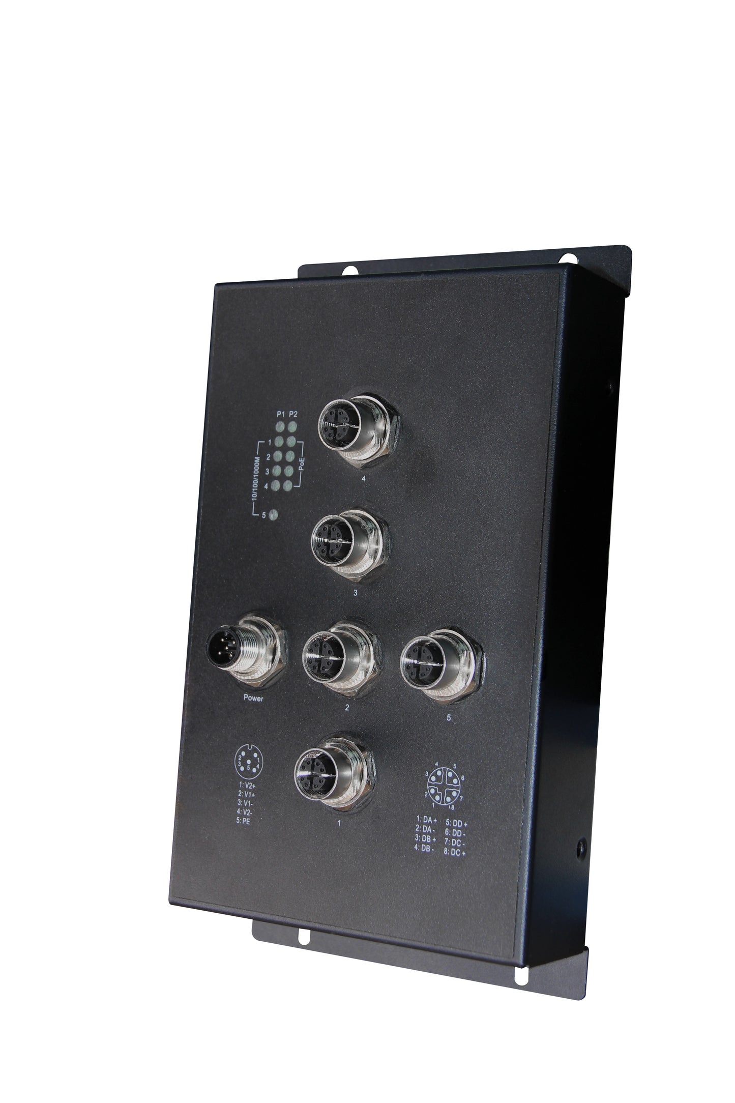 IS1605-M12 5GE Unmanaged Industrial Ethernet Switch