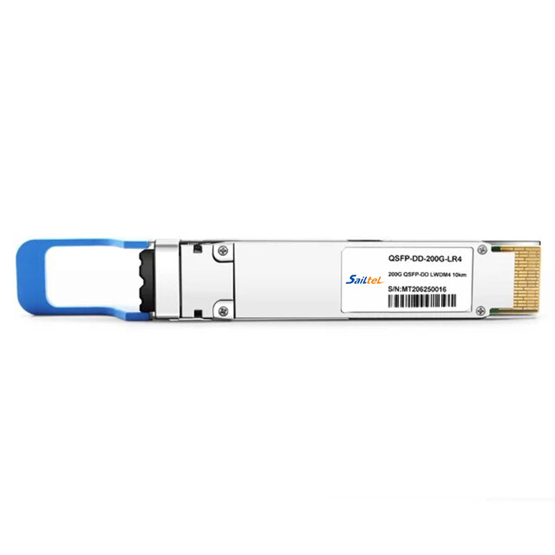 QSFP DD 200G LR4 Transceiver 200G QSFP DD LR4 PAM4 LWDM4 10km LC SMF FEC
