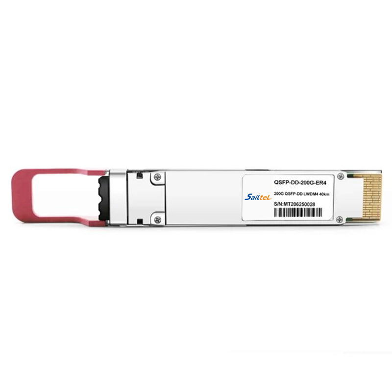 QSFP DD 200 ER4 Transceiver 200G QSFP DD ER4 PAM4 LWDM4 40km LC SMF FEC