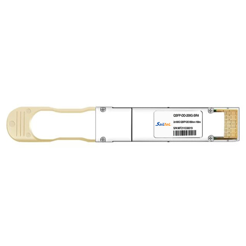 QSFP DD 200G SR4 Transceiver 2x 100G QSFP DD SR4 850nm 70m/100m OM3/OM4 MTP/MPO MMF