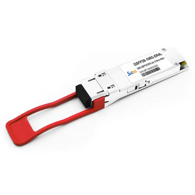 QSFP28-100G-ER4L 100Gbps QSFP28 ER4 Lite Transceiver, Single Mode, 40km Reach