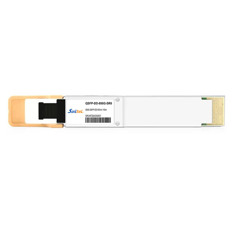 QSFP DD 800G SR8 Transceiver 800G SR8 QSFP DD 850nm 100m OM4 MMF MPO-16