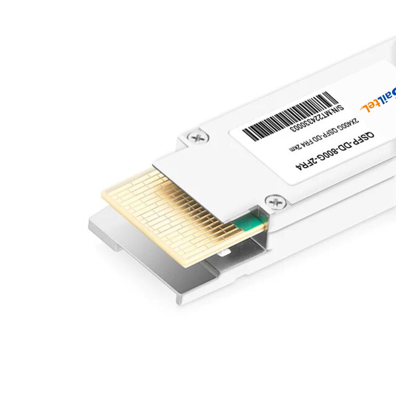 QSFP DD 800G 2FR4 Transceiver 800G QSFP DD 2FR4 PAM4 1310nm 2km DOM Dual CS SMF