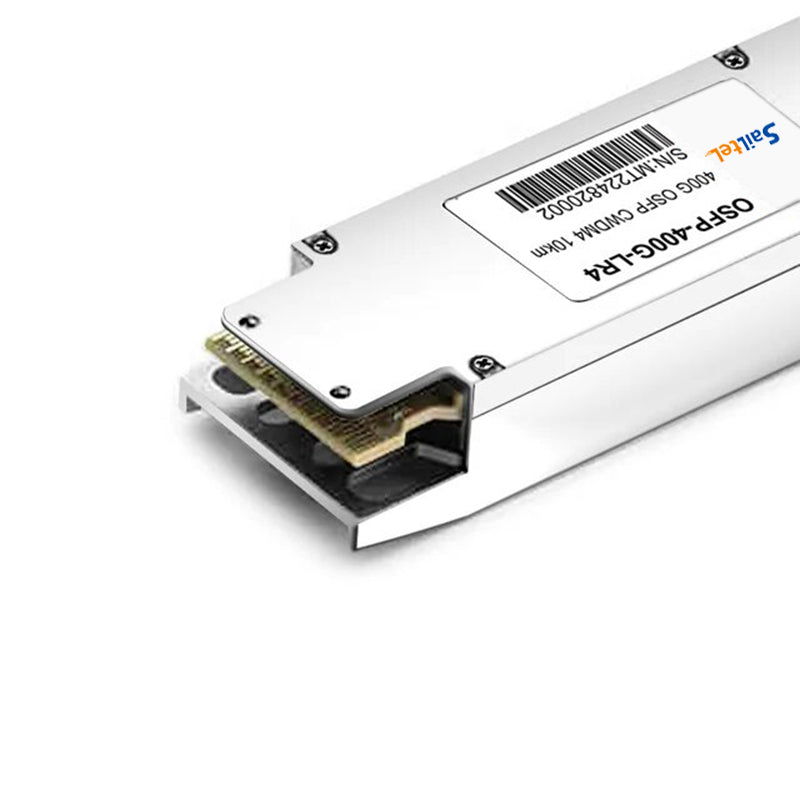 QSFP DD 400G LR4 Transceiver 400G QSFP DD LR4 PAM4 CWDM4 10km LC SMF FEC