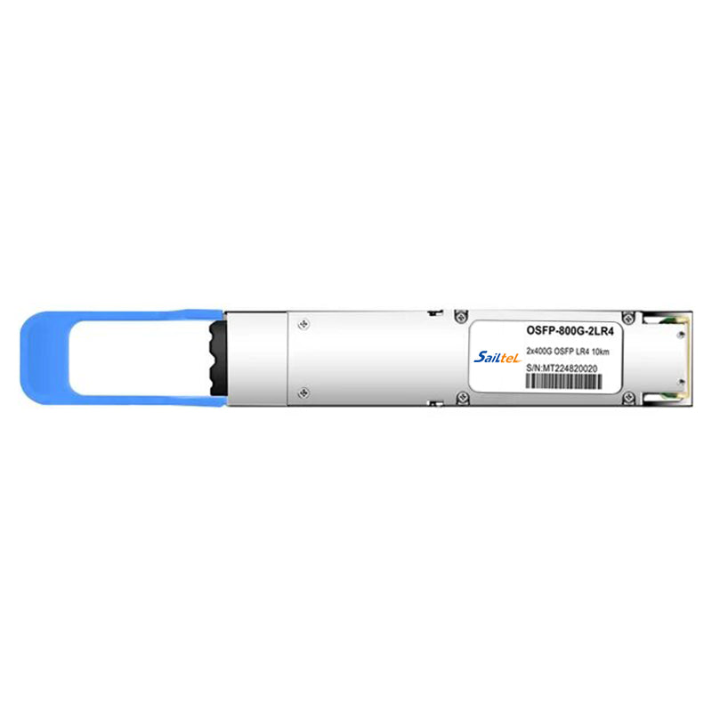 OSFP 800G 2LR4 Transceiver OSFP 2x400G LR4 PAM4 CWDM4 Dual CS 10km SMF