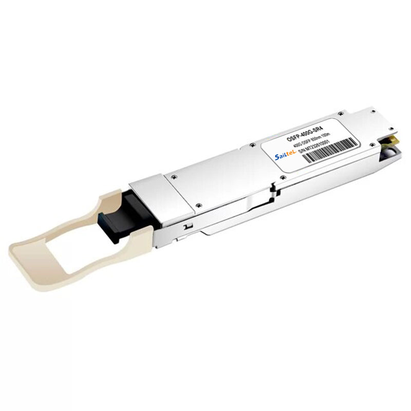 OSFP 400G SR4 FLT Transceiver 400G OSFP SR4 Flat Top PAM4 850nm 30m on OM3/50m on OM4 MTP/MPO-12 Multimode FEC