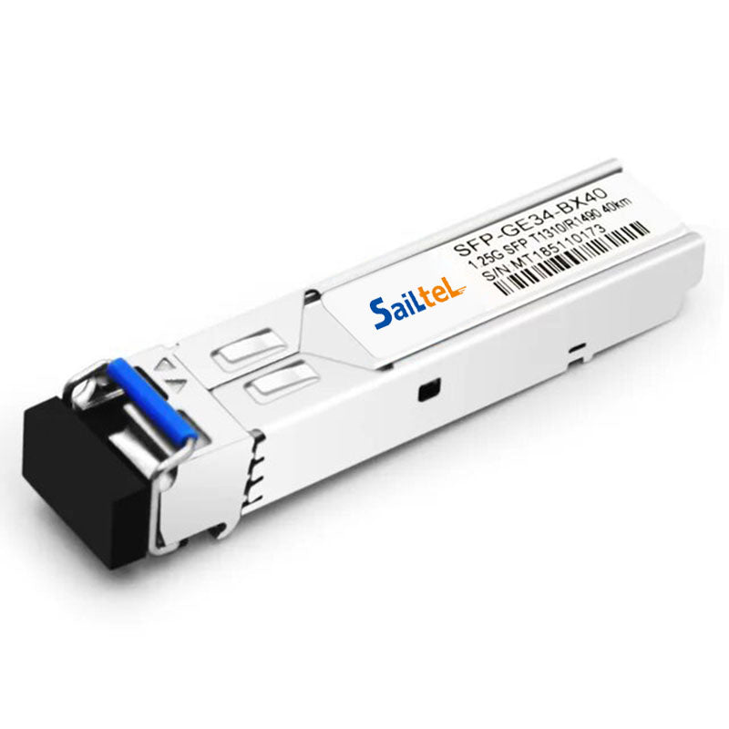 SFP-GE34-BX40 1.25Gbps SFP Transceiver, Single Mode,40km Reach 1310nm TX / 1490nm RX