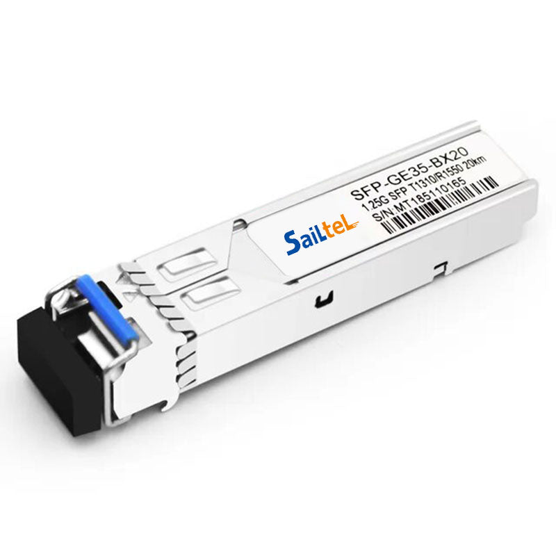 SFP-GE35-BX20 1.25Gbps SFP Transceiver, Single Mode, 20km Reach 1310nm TX / 1550nm RX