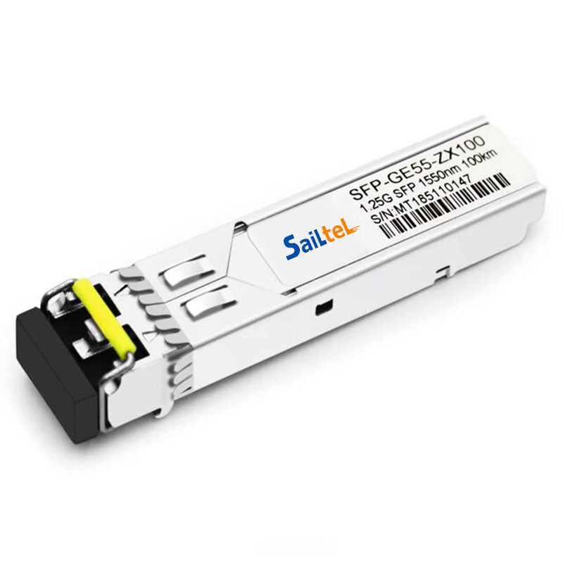 SFP-GE55-ZX100 1.25Gbps SFP Transceiver, Single Mode, 100km Reach