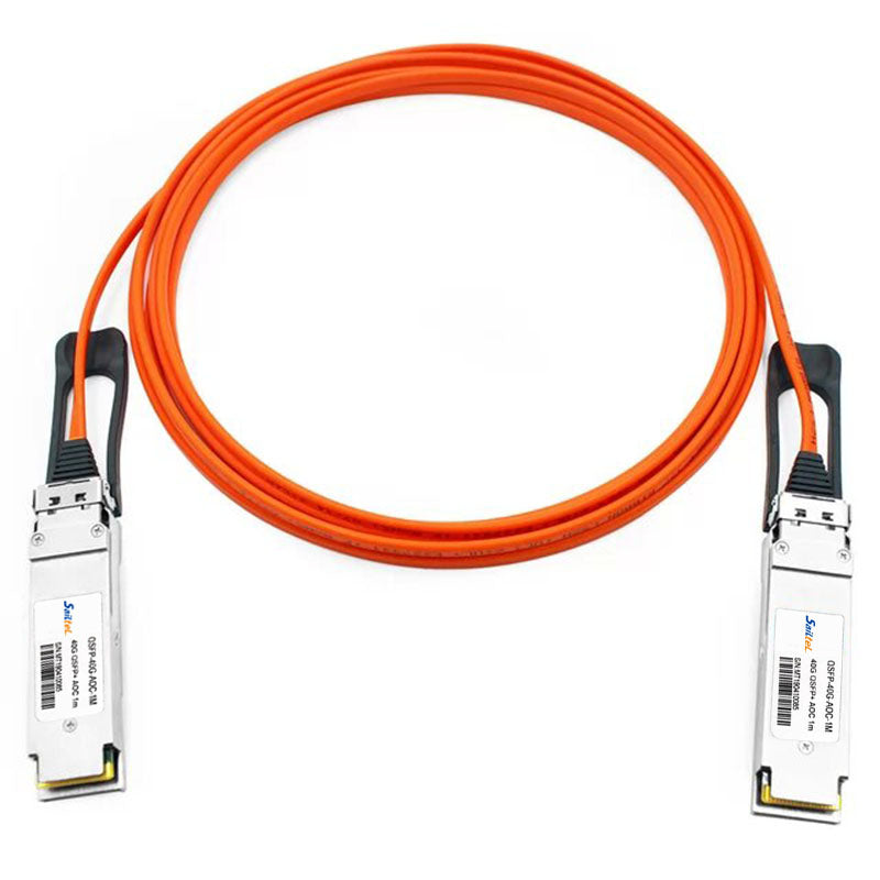 QSFP-40G-AOC-100M 40Gbps QSFP+ to QSFP+ Active Optical Cables