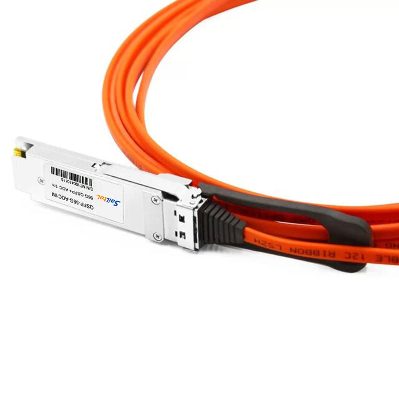 QSFP-56G-AOC50M 56Gbps QSFP+ to QSFP+ Active Optical Cables