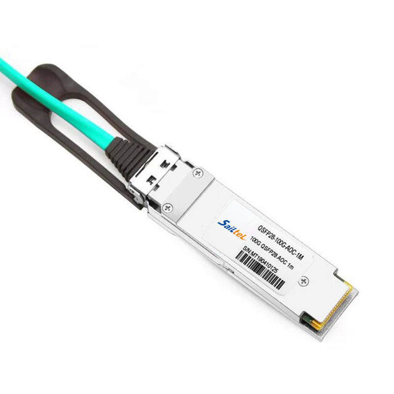 QSFP28-100G-AOC-1M 100G QSFP28 to QSFP28 Active Optical Cables