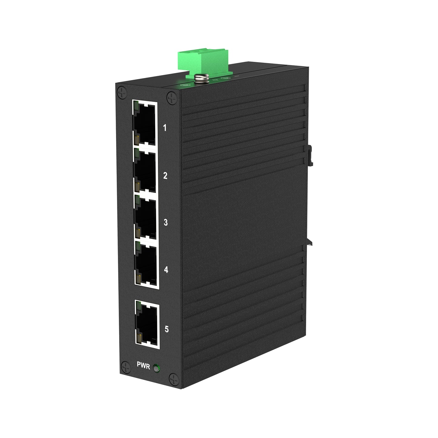 IDS1005R 5FE Din-rail Unmanaged Industrial Ethernet Switch