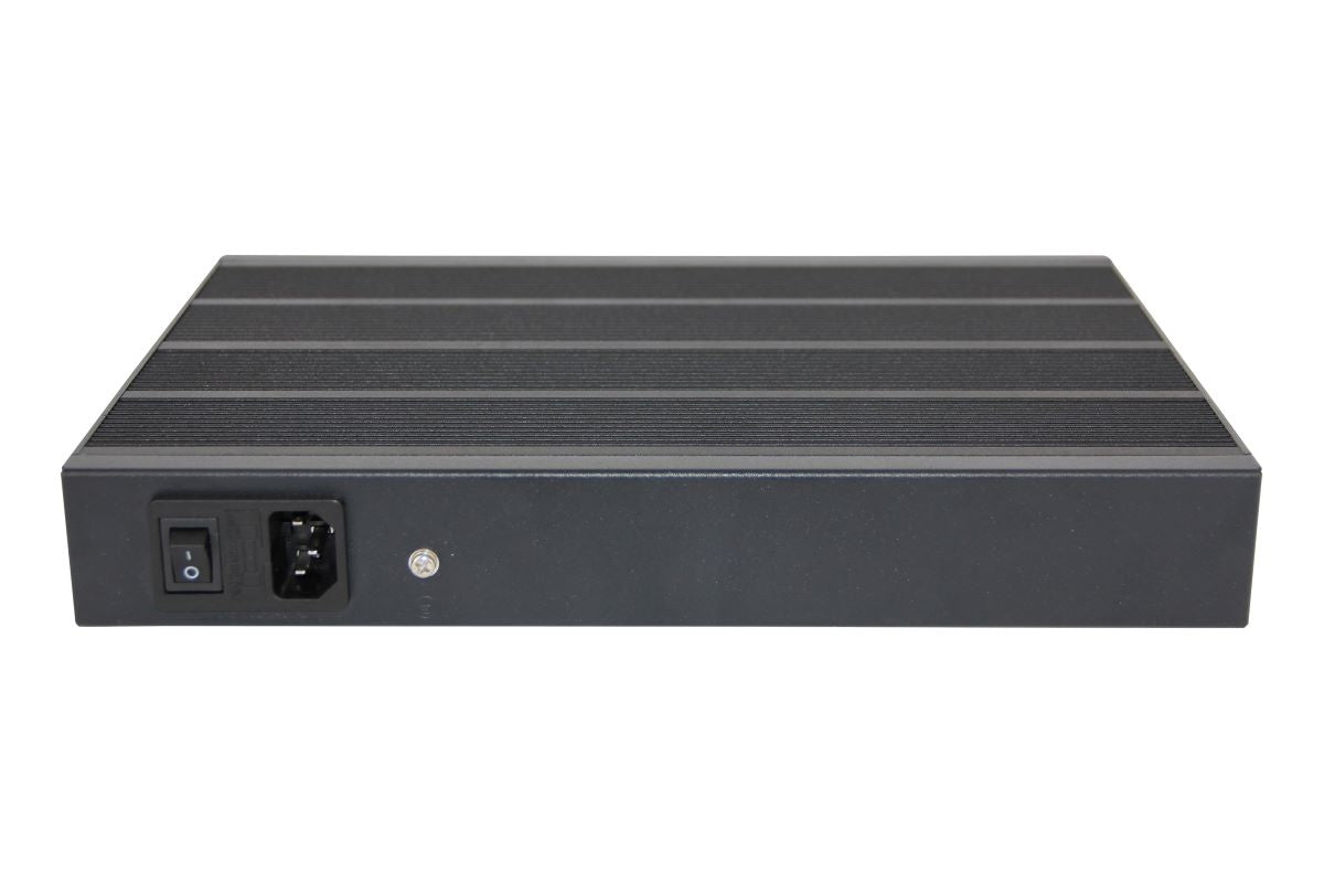 IRS3008F4-BP-2AC 8GE+2SFP+4xOptical Bypass Rack-mount Industrial L3 Managed Ethernet Switch with Bypass support