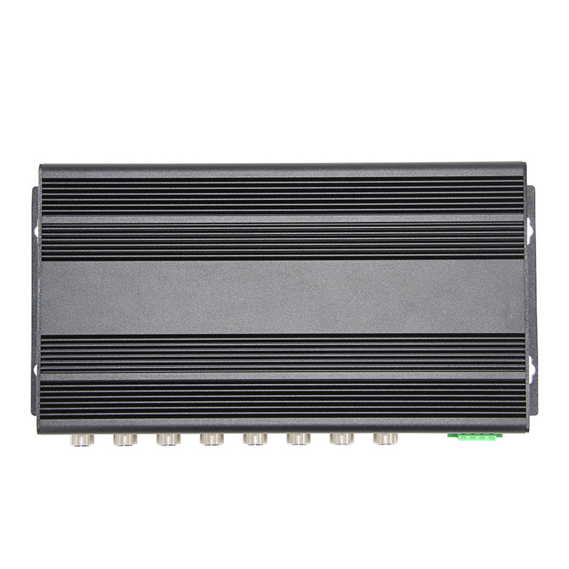 TNS4208-M12-DC Full 2.5G M12 Layer 3 Managed Industrial Ethernet Switch