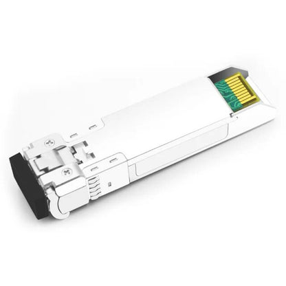 SFP-10G31-ER SFP+ optical transceiver side view with SailTel label