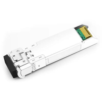 SFP-10G55-ZR 10GBASE-ZR SFP+ optical transceiver side view with SailTel label