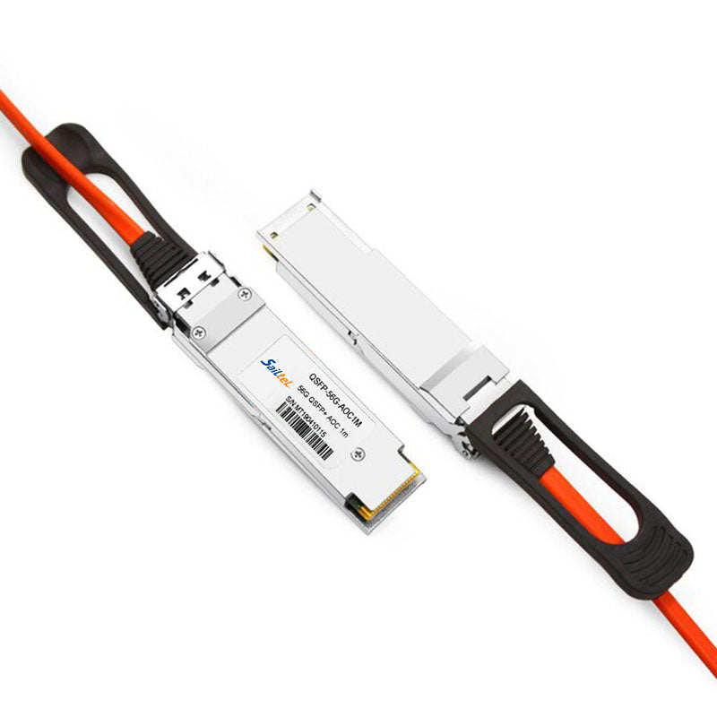 QSFP-56G-AOC25M 56Gbps QSFP+ to QSFP+ Active Optical Cables